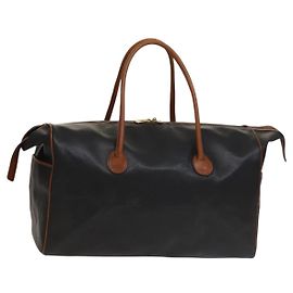 Autre Marque Sac Boston en PVC Navy Gold Auth bs27699 de BOTTEGA VENETA