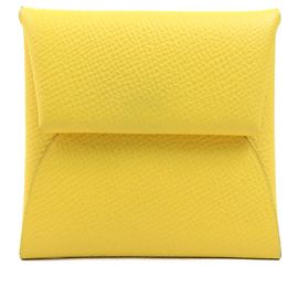 Monedero de cuero Bastia de Hermès