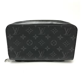 Portafoglio lungo Zippy XL Monogram Eclipse di Louis Vuitton