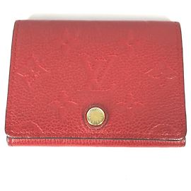Louis Vuitton Monogram Empreinte Business Card Case