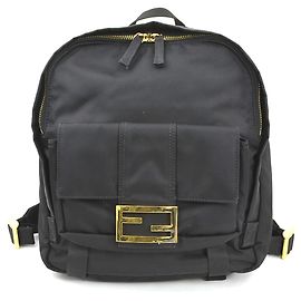 Fendi Nylon Rucksack in Schwarz
