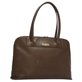 Gucci Borsa Tote in pelle marrone Autentica 133332