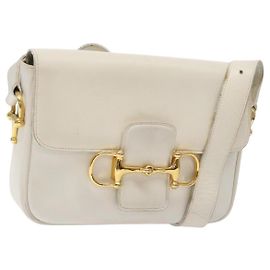 Céline Borsa a Spalla CELINE in Pelle Oro Bianco Auth yk19029