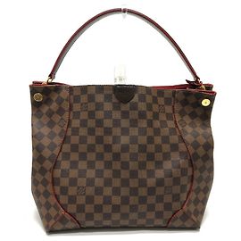 Borsa hobo Damier Kaisa di Louis Vuitton