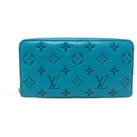 Louis Vuitton Monogram Prägung Zippy Geldbörse