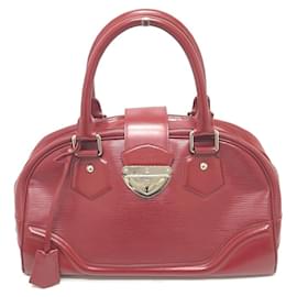 Borsa Boston Mini Montaigne GM in pelle Epi Louis Vuitton