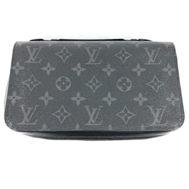Louis Vuitton Monogram Eclipse Long Bill Wallet
