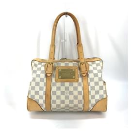 Borsa mini Boston Berkeley PM Damier Azur di Louis Vuitton