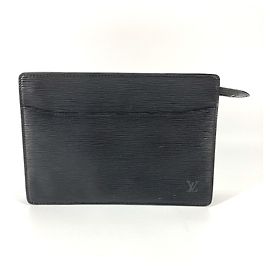 Pochette Hombre en Cuero Epi Louis Vuitton