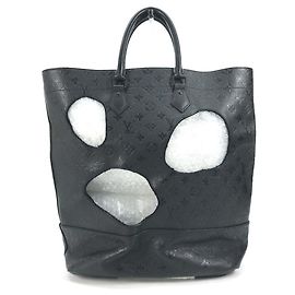 Borsa a spalla Monogram Empreinte in collaborazione con Rei Kawakubo di Louis Vuitton