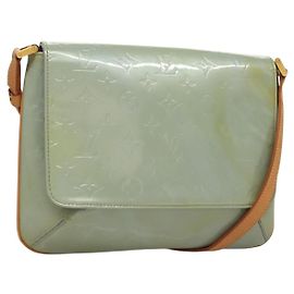LOUIS VUITTON Borsa Thompson Street Monogram Vernis Lavande M91009 LV Auth bs28515