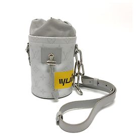 Borsa a secchiello Nano in tela Monogram Chalk bianco Louis Vuitton