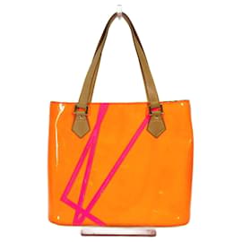 Borsa tote Houston in Monogram Vernis Fluo di Louis Vuitton