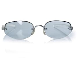 Prada, randlose Sonnenbrille aus Metall und Kunststoff