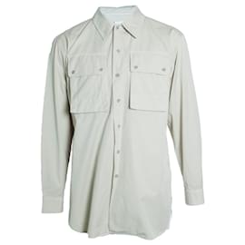 Lemaire, Baumwoll-Übershirt in Beige