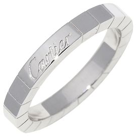 Cartier Lanieres Au750 Weißgoldring Größe 53