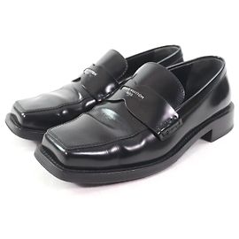Mocassini in pelle a punta quadrata Louis Vuitton
