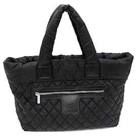 Borsa tote in nylon e pelle di vitello Coco Cocoon di Chanel