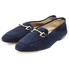 Gucci Horsebit Leder-Suede Slipper