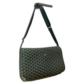 Borsa Goyard Capetien Verde Chiaro in Pelle