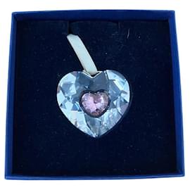 Swarovski Ciondolo a Cuore in Cristallo Rosa