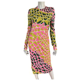 Emilio Pucci Kleid Multicolore Viscose