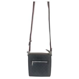 Borsa a tracolla Gucci in pelle nera