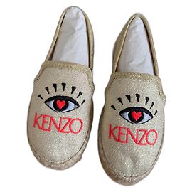 Espadrillas Kenzo Bambino Dorate in Corda