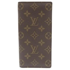 Louis Vuitton Portefeuille Columbus Monogram Long Wallet