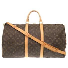 Borsa Boston Monogram Keepall Bandoulière 55 Louis Vuitton