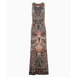 Vestido de noche Jean Paul Gaultier, modelo Print Tattoo SS1996