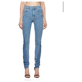 Thierry Mugler Jeans espiral bicolor Mugler