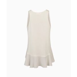 Top Chloé, modelo Crêpe marfil SS2008 por Phoebe Philo