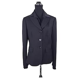Veste en laine noire vintage Moschino - Moschino Cheap And Chic
