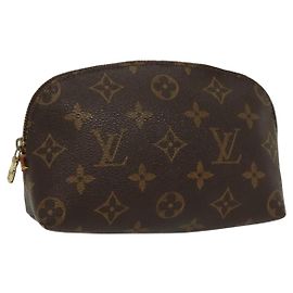 LOUIS VUITTON Pochette Cosmetica Monogram PM Pouch M43998 LV Auth 137257