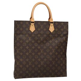 LOUIS VUITTON Borsa Sac Plat Monogram M51140 LV Auth 138723