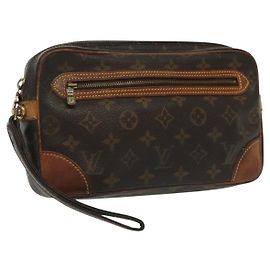LOUIS VUITTON Clutch Marly Dragonne GM Monogram M51825 LV Auth th6287