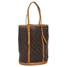 LOUIS VUITTON Borsa a Spalla Monogram Bucket GM M42236 LV Auth 138294