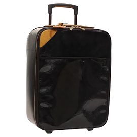 LOUIS VUITTON Koffer Pegas 45 Monogram Vernis Amarante M91277 LV Auth 133698