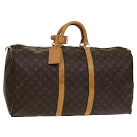 LOUIS VUITTON Borsa Boston Monogram Keepall 55 M41424 LV Auth 136943
