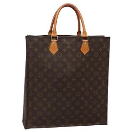 LOUIS VUITTON Borsa Sac Plat Monogram M51140 LV Auth 139486