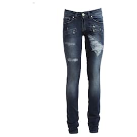 Pierre Balmain Jeans aus blauem Denim
