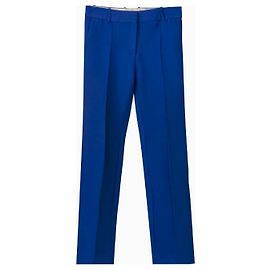 Céline Pants, Electric Blue Resort 2010 model by Phoebe Philo.