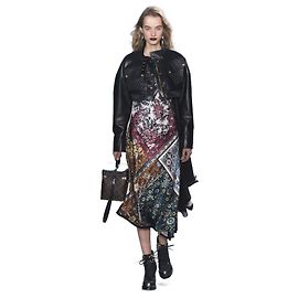 Louis Vuitton Kleid, Modell Silk FW2016 von Nicolas Ghesquière.