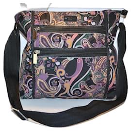 Borsa a spalla Etro con fantasia in tessuto