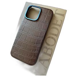 Autre Marque Capa Luxuosa Labodét em Jacaré Verdadeiro - iPhone 15 Pro Max -