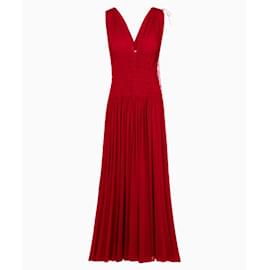 Vestido de noite Alaia, modelo Grego Vermelho 2004 - Alaïa