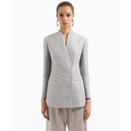 Chaqueta Giorgio Armani, modelo Jacquard SS2025.