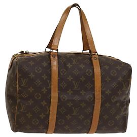 LOUIS VUITTON Borsa Boston Sac Souple 35 Monogram M41626 LV Auth 136251
