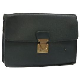 LOUIS VUITTON Pochette Kourad in Taiga Borsa Clutch Épicea M30194 LV Auth bs28613